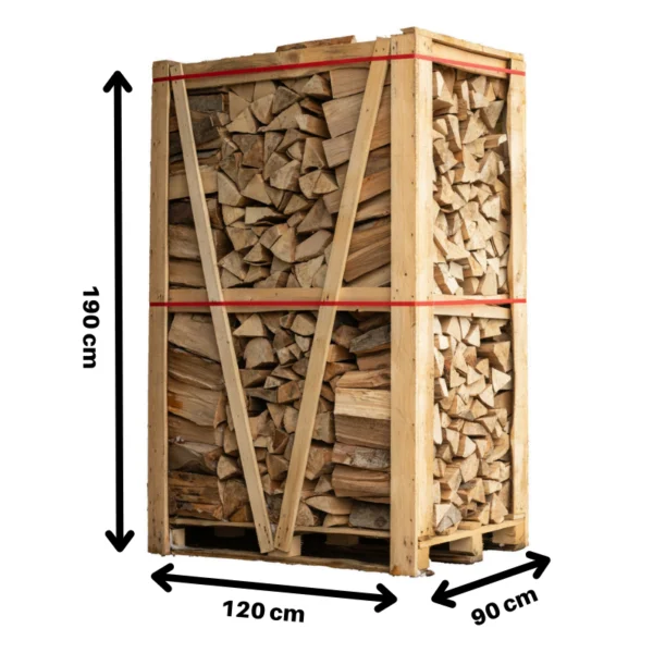 Bois de chauffage 100% Hêtre, L.33cm, 3 stères – Image 4