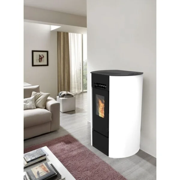 Poêle à granulés oval étanche – FIREMATIC O9 – Image 5