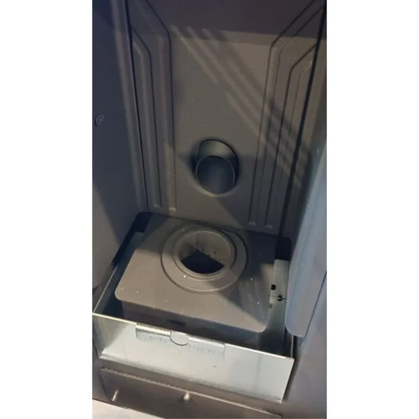 PACK Poêle à granulés silencieux étanche fonte BR9 PREMIUM + Kit ventouse Dinak – Image 4