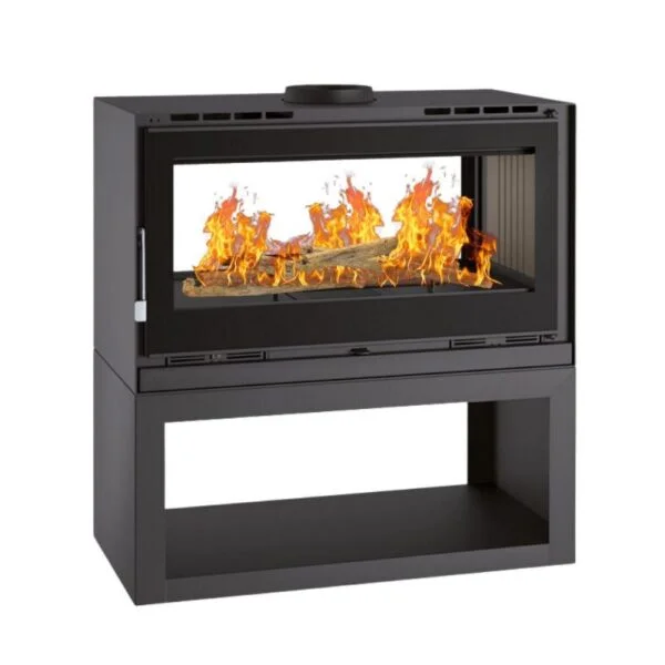 Poêle à bois 2 vitres – FIREMATIC Ottawa – S 12.6 kW – Image 4