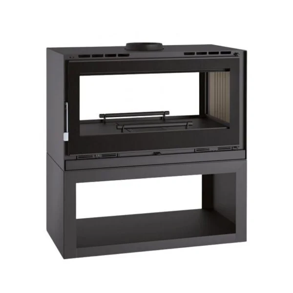 Poêle à bois 2 vitres – FIREMATIC Ottawa – S 12.6 kW – Image 3