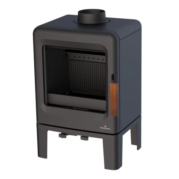 Poêle à bois BRONPI Lira étanche en fonte – 5 kW – Image 6