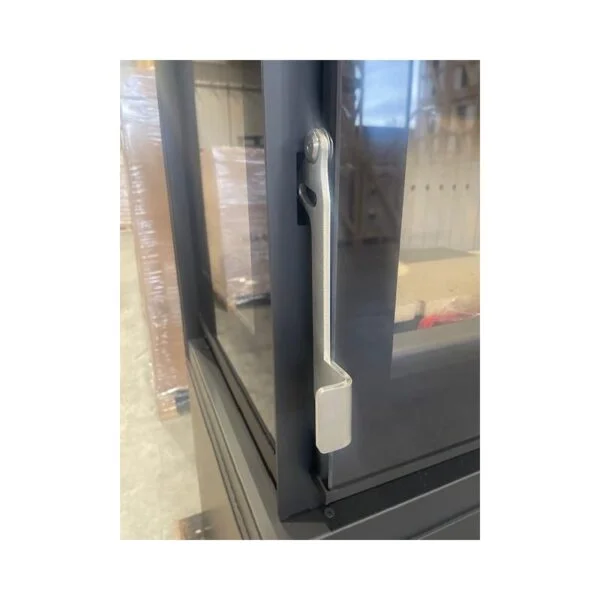 Poêle à bois raccordable 3 vitres avec bûcher – FIREMATIC Calgary – L 13.5 kW – Image 2