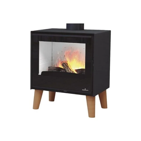 Poêle à bois sur pieds – BRONPI Arus 9.5 kW – Image 6