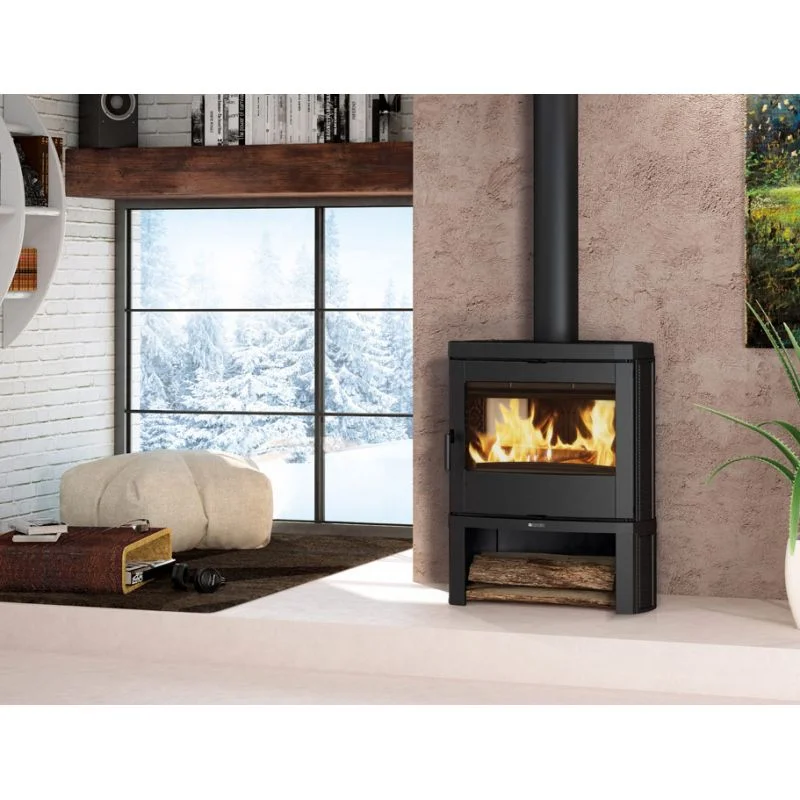 Poêle à bois raccordable en fonte – LA NORDICA Jennifer.16 7.7 kW