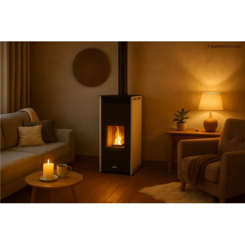 Poêle à granules sans électricité 10 kW – BRONPI Free 11